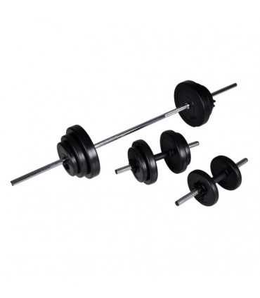 Barbell +2 Dumbbell Set 30.5kg