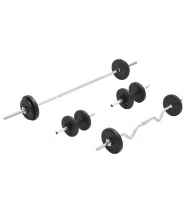 Barbell and Dumbbell Set 30 kg