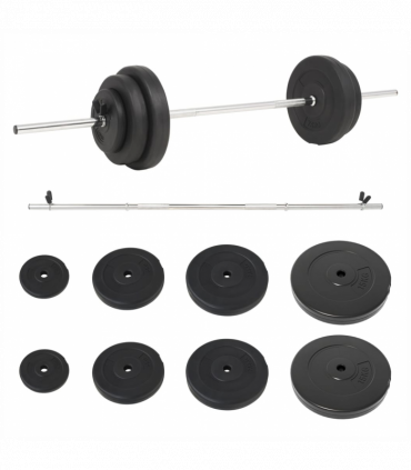 Barbell with Plates 60 kg