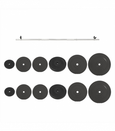 Barbell with Plates 90 kg