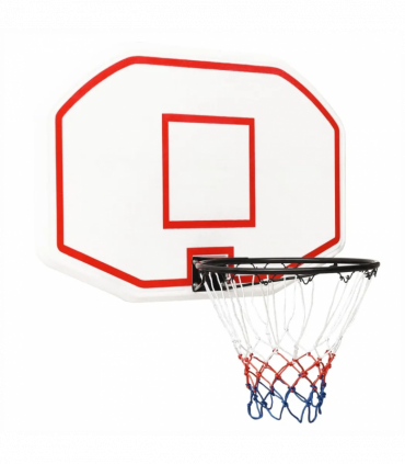 Basketball Backboard White 109x71x3 cm Polyethene