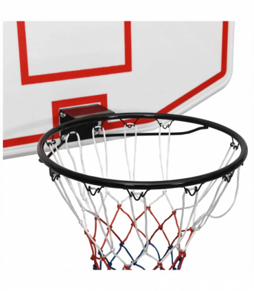 Basketball Backboard White 109x71x3 cm Polyethene