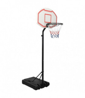 Basketball Stand White 237-307 cm Polyethene