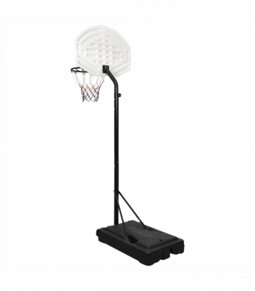 Basketball Stand White 237-307 cm Polyethene