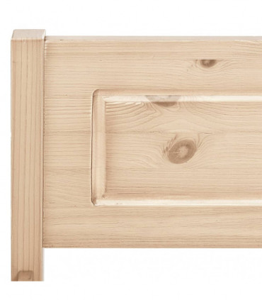 Bed Frame Solid Pinewood 120x200 cm
