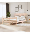 Bed Frame Solid Wood 160x200 cm