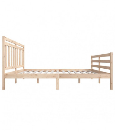 Bed Frame Solid Wood 160x200 cm