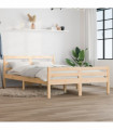 Bed Frame Solid Wood 160x200 cm