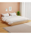 Bed Frame Solid Wood 200x200 cm