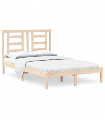 Bed Frame Solid Wood Pine 120x200 cm