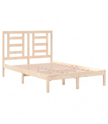 Bed Frame Solid Wood Pine 120x200 cm