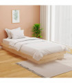 Bed Frame Solid Wood Pine 90x200 cm