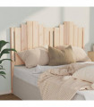 Bed Headboard 146x4x110 cm Solid Wood Pine