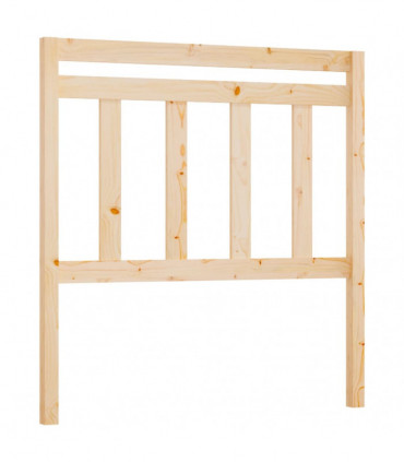 vidaXL Bed Headboard 81x4x100 cm Solid Wood Pine