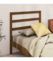Bed Headboard Honey Brown 95x4x100 cm Solid Wood Pine
