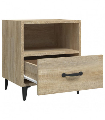 Bedside Cabinet Sonoma Oak Engineered Wood
