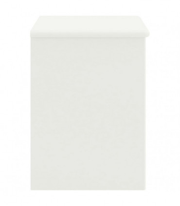 Bedside Cabinet White 35x30x40 cm Solid Pinewood