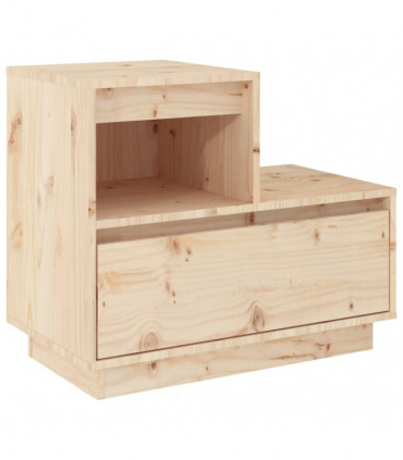 Bedside Cabinets 2 pcs 60x34x51 cm Solid Wood Pine