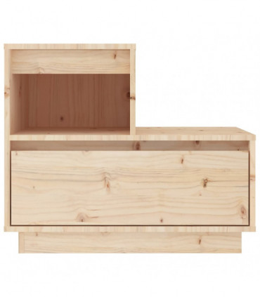 Bedside Cabinets 2 pcs 60x34x51 cm Solid Wood Pine