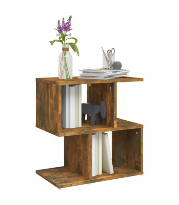 Bedside Cabinets 2 pcs Smoked Oak 50x30x51.5 cm Engineered Wood