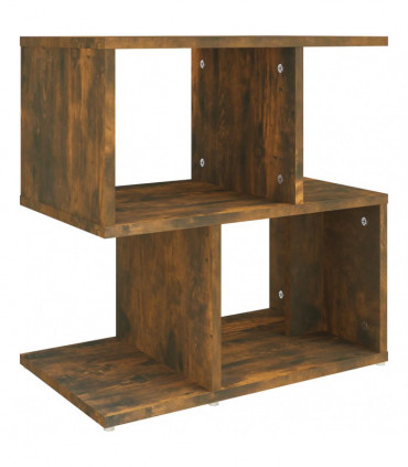 Bedside Cabinets 2 pcs Smoked Oak 50x30x51.5 cm Engineered Wood