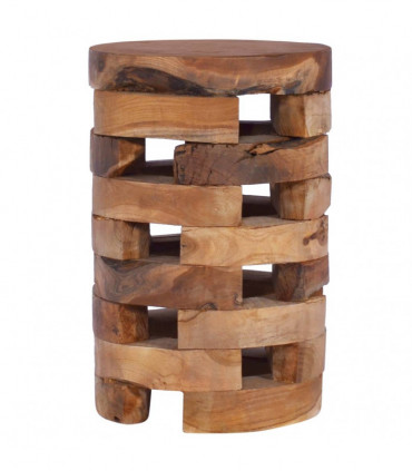 Beside Cabinet 30x30x45 cm Solid Teak Wood