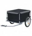 Bike Cargo Trailer Black and Grey 65 kg