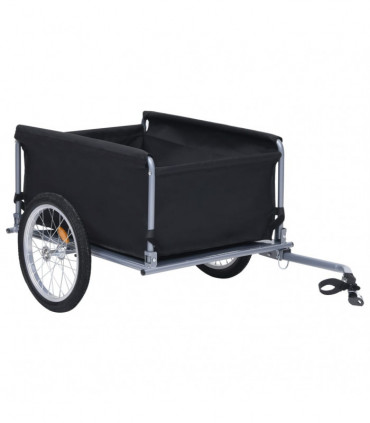 Bike Cargo Trailer Black and Red 65 kg