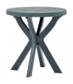 Bistro Table Green Ø70 cm Plastic