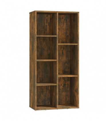 Book Cabinet Smoked Oak 50x25x106 cm