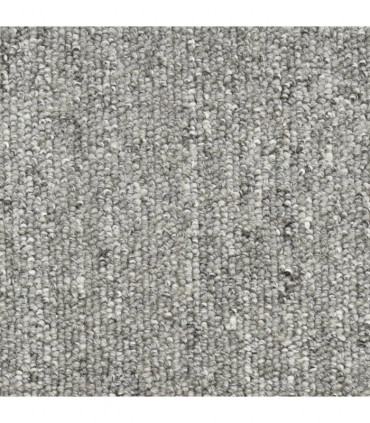 Carpet Stair Treads 15 pcs Light Grey 56x17x3 cm