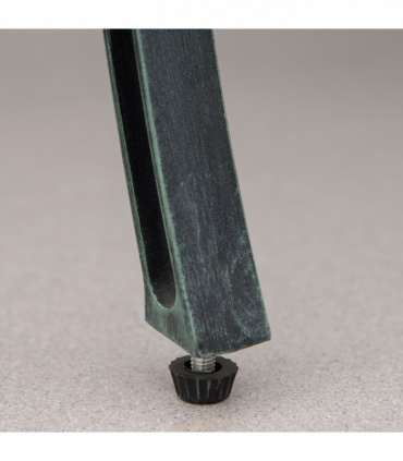 Cast Aluminium Bench 2 Seater Antique Patio Porch Park Loveseat Chair, Verdigris