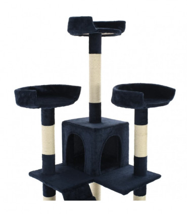 Cat Tree with Sisal Scratching Posts 170 cm Blue
