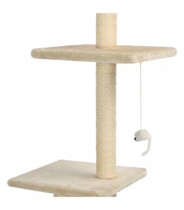 Cat Tree with Sisal Scratching Posts 260 cm Beige