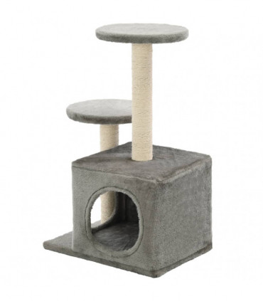 Cat Tree with Sisal Scratching Posts 60 cm Grey