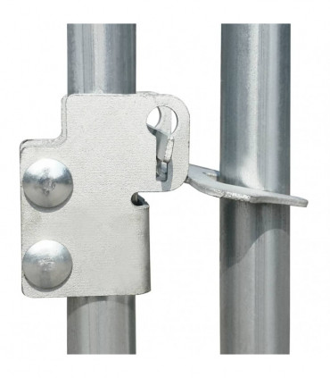 Chicken Coop 10x2x2 m Galvanised Steel