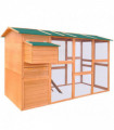 Chicken Coop Wood 295x163x170 cm