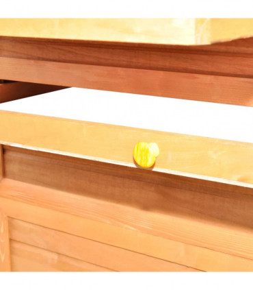 Chicken Coop Wood 295x163x170 cm
