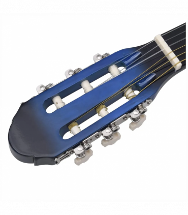 Classical Guitar for Beginner with Bag Blue 4/4 39"