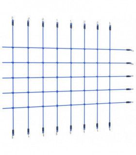 Climbing Net 200x150 cm Blue