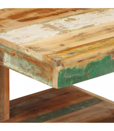 Coffee Table 45x45x40 cm Solid Wood Reclaimed