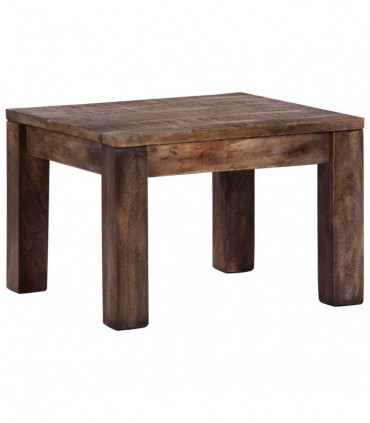 Coffee Table 50x50x35 cm Solid Mango Wood