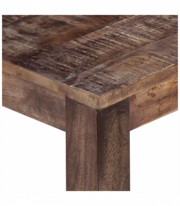 Coffee Table 50x50x35 cm Solid Mango Wood