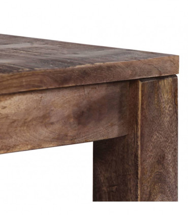 Coffee Table 50x50x35 cm Solid Mango Wood