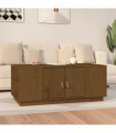 Coffee Table Honey Brown 100x50x41 cm Solid Wood Pine