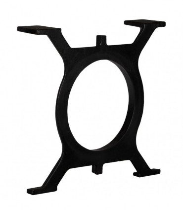 Coffee Table Legs 2 pcs O-Frame Cast Iron