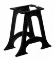 Coffee Table Legs 2 pcs with Arched Base A-Frame Cast Iron