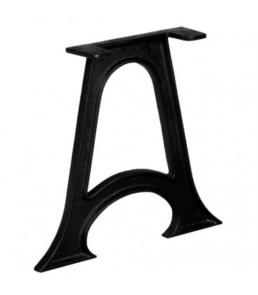 Coffee Table Legs 2 pcs with Arched Base A-Frame Cast Iron