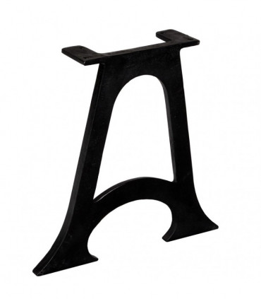 Coffee Table Legs 2 pcs with Arched Base A-Frame Cast Iron