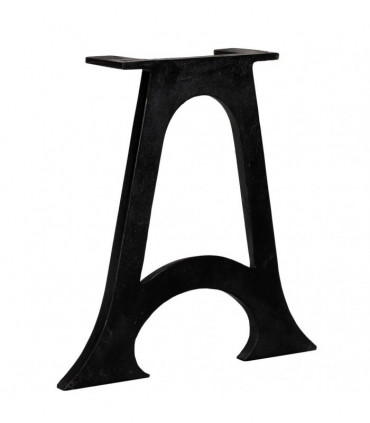 Coffee Table Legs 2 pcs with Arched Base A-Frame Cast Iron
